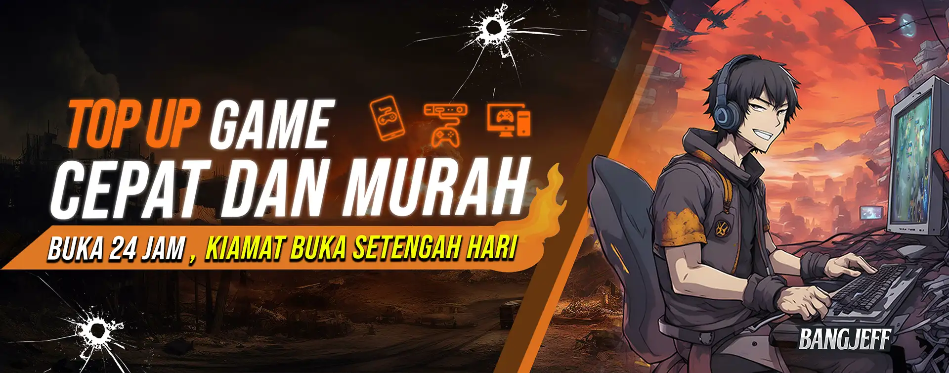 Topup game cepat murah - BANGJEFF