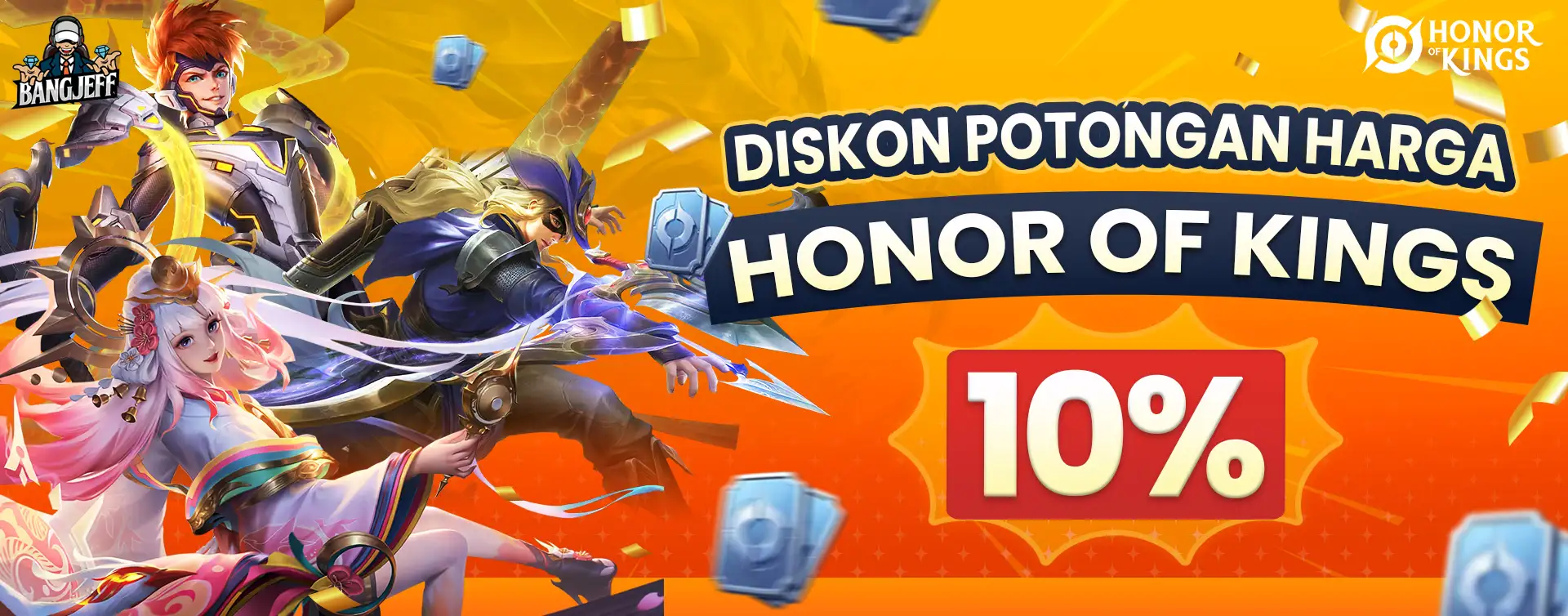 Topup HOK Diskon 10%